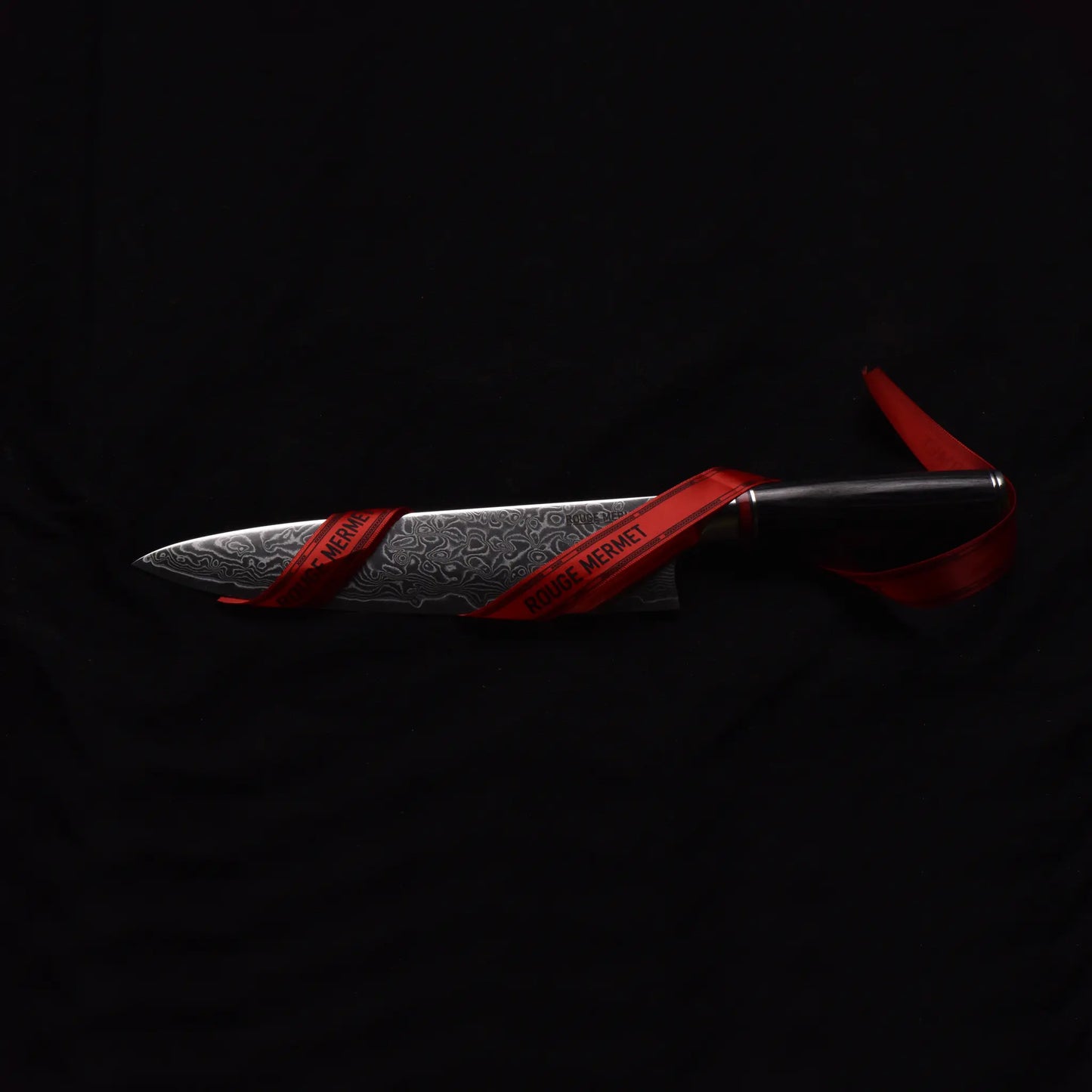 Couteau de Chef en Acier VG10 Rouge Mermet