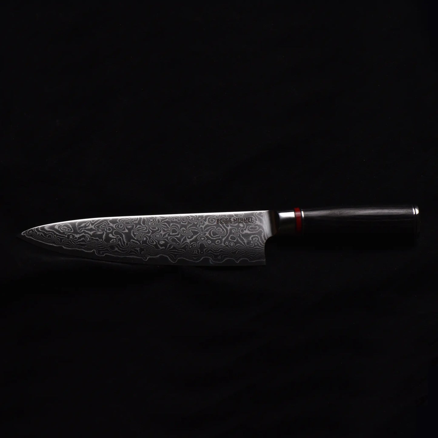 Couteau de Chef en Acier VG10 Rouge Mermet