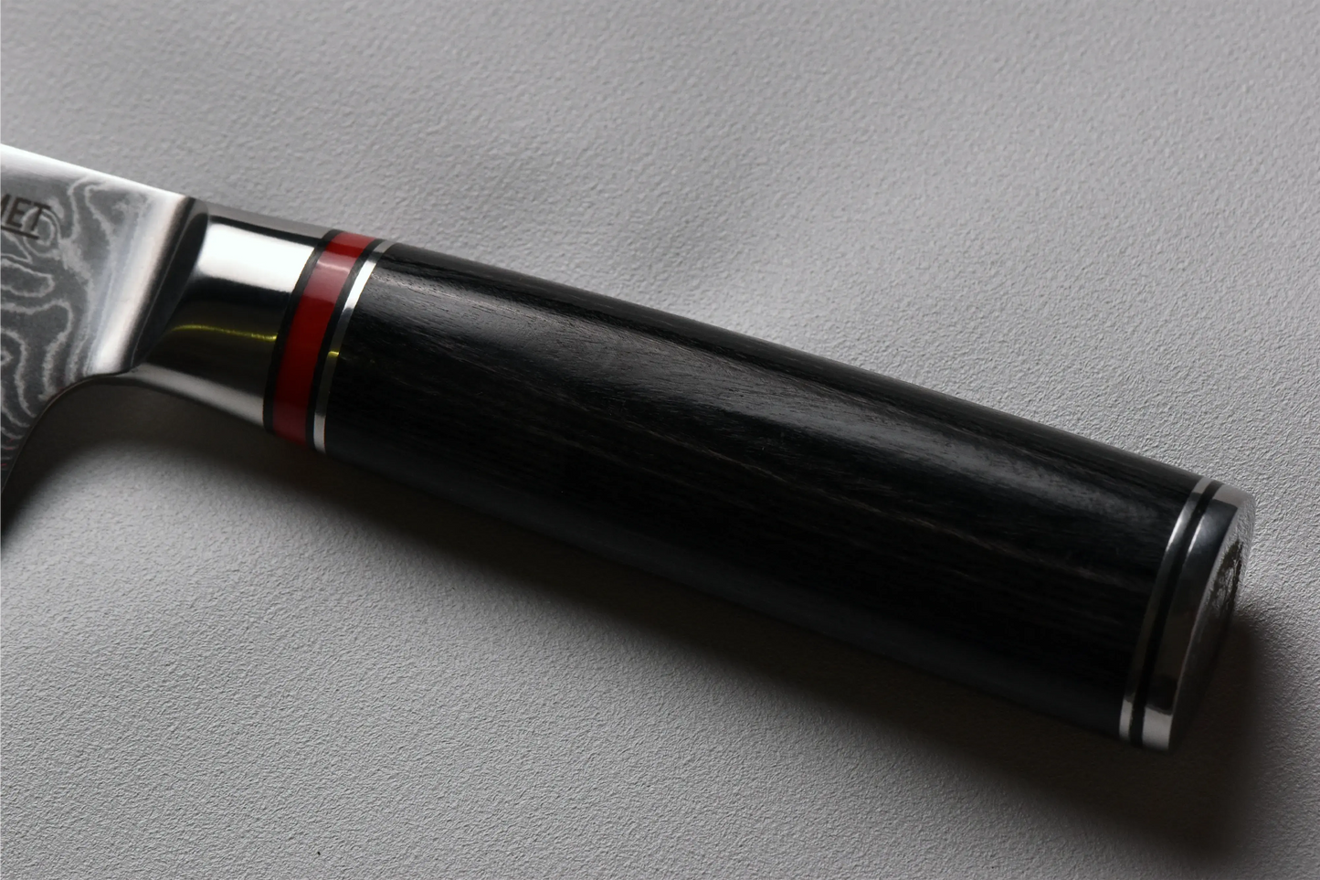Couteau de Chef en Acier VG10 Rouge Mermet