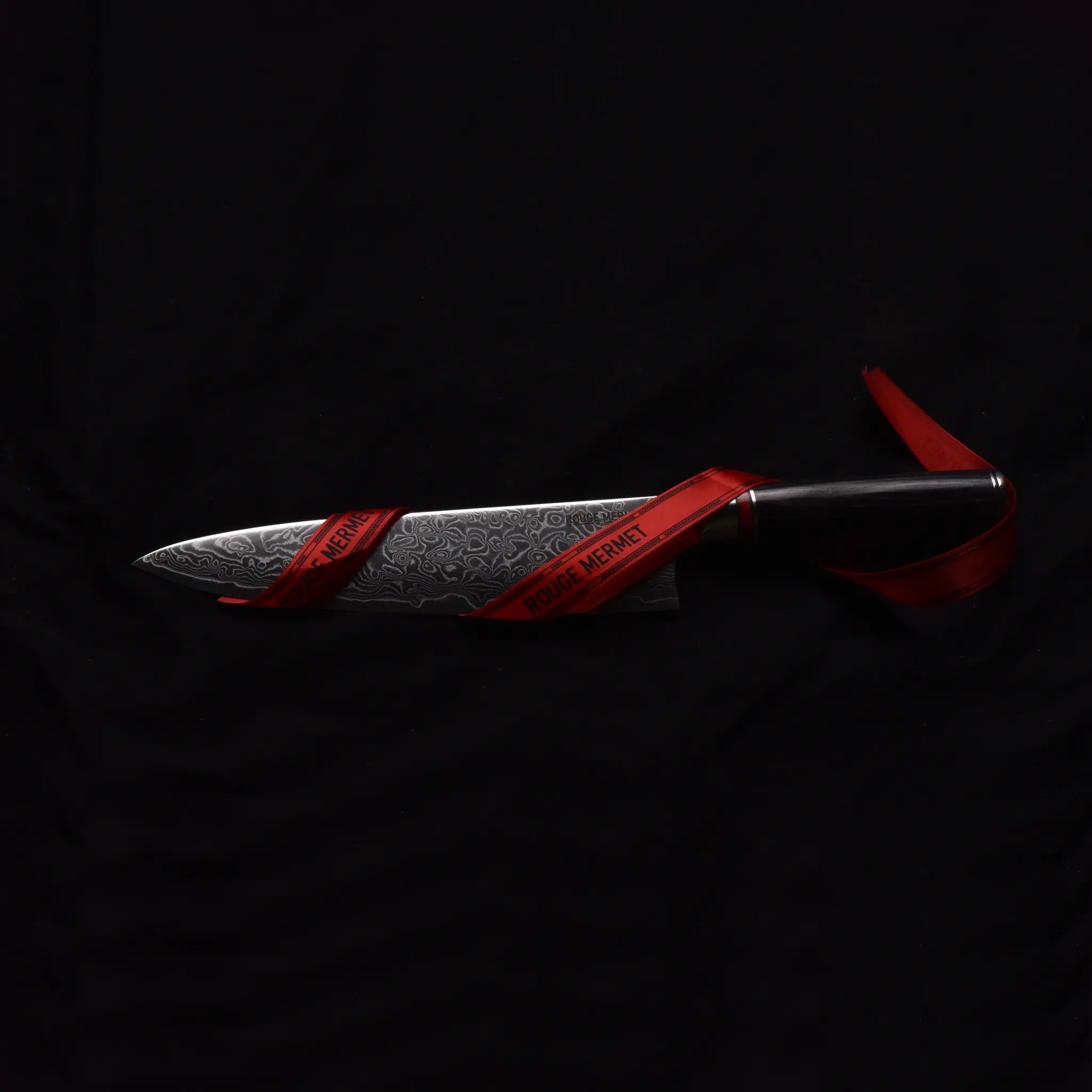 Couteau de Chef en Acier VG10 Rouge Mermet