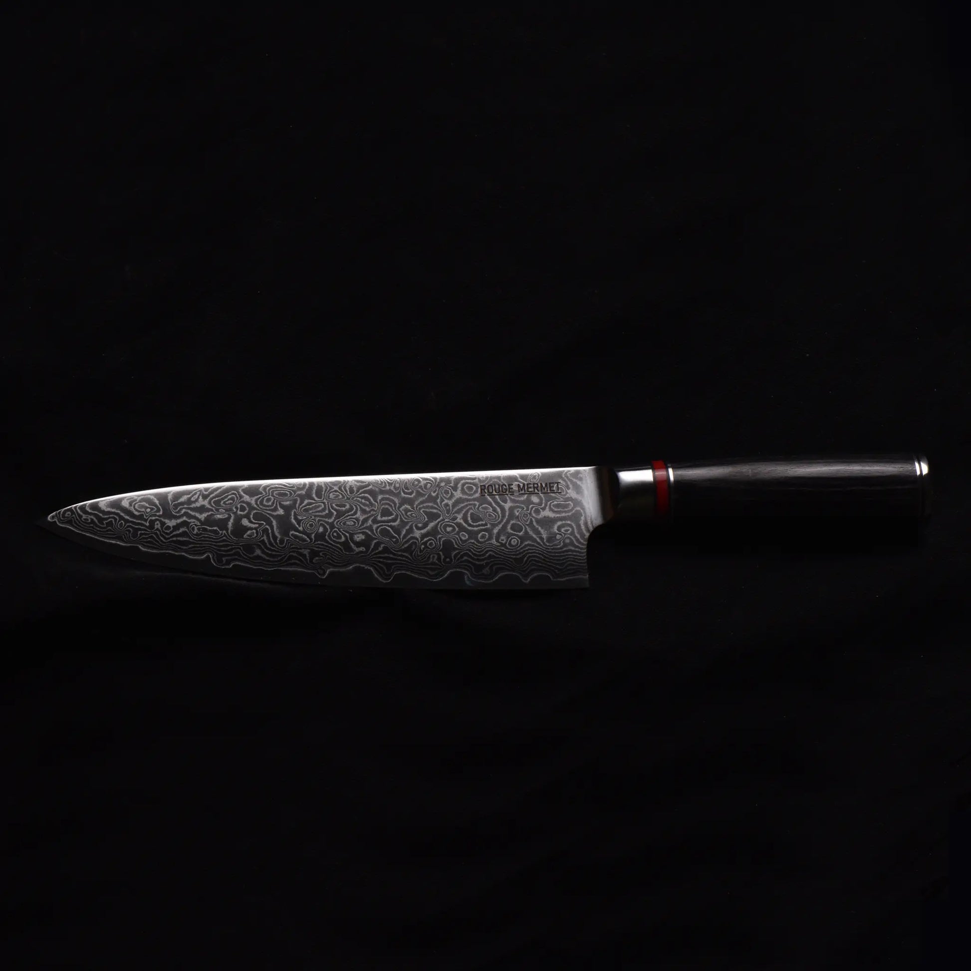 Couteau de Chef en Acier VG10 Rouge Mermet