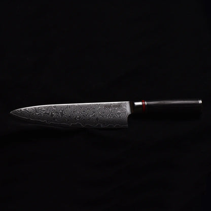 Couteau de Chef en Acier VG10 Rouge Mermet