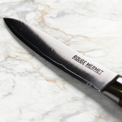 Couteau d’Office en Acier Damas VG10